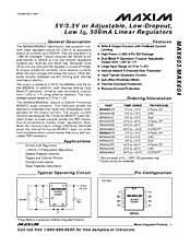 DataSheet MAX603 pdf